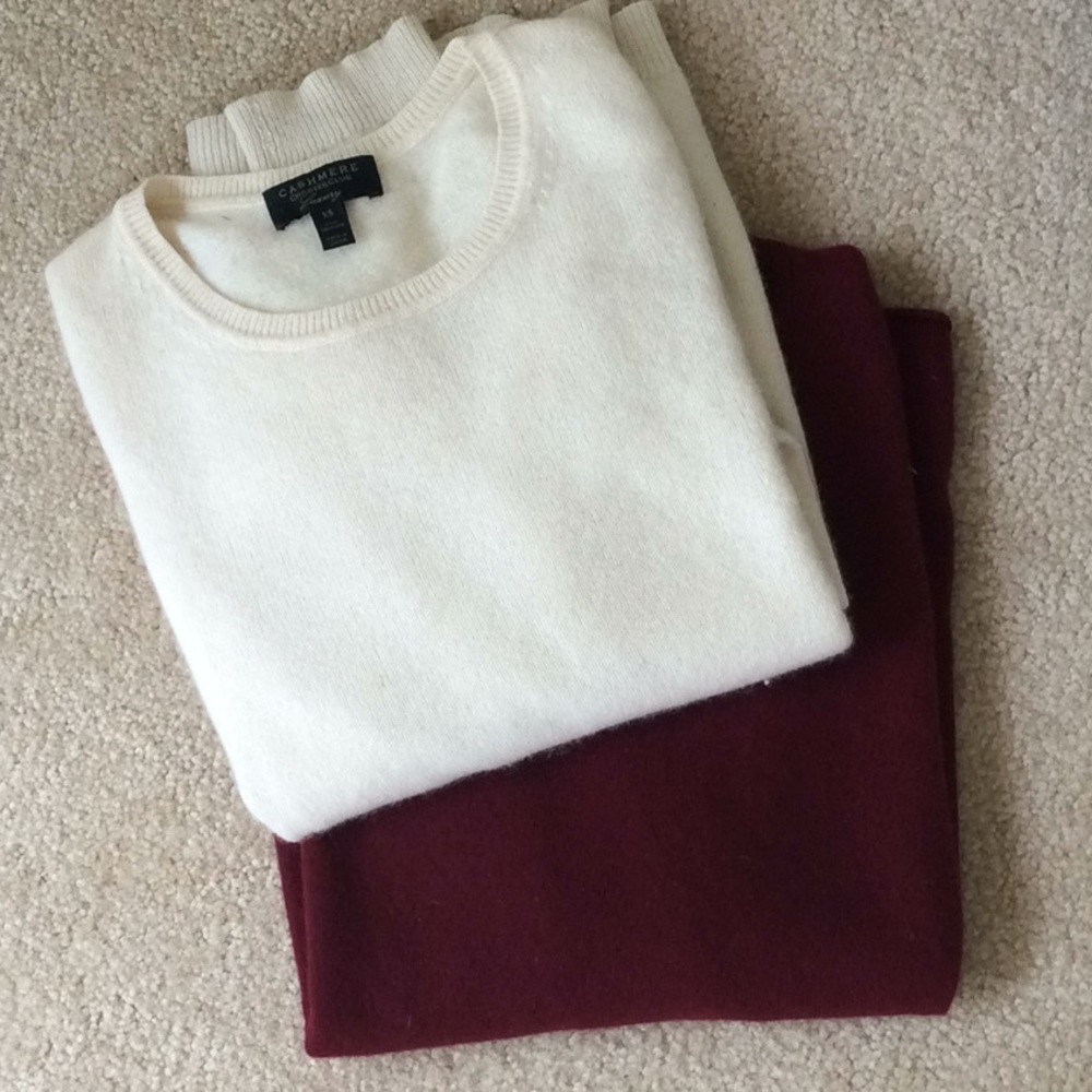 Cashmere sweaters